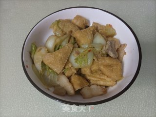 油豆腐焖白菜步骤17