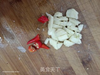 素炒豆苗步骤2