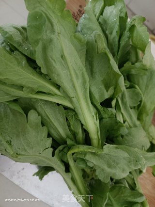 蚝油艾菜步骤1