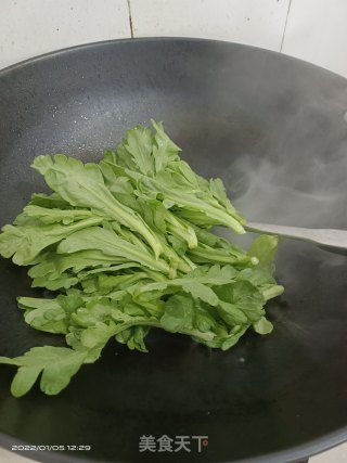 蚝油艾菜步骤2