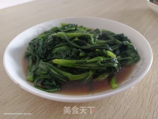 蚝油艾菜步骤5