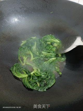 蚝油艾菜步骤4