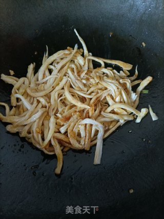 煸炒杏鲍菇步骤6
