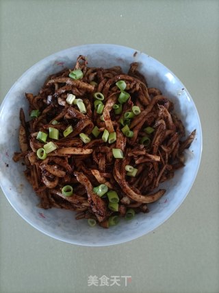 煸炒杏鲍菇步骤12