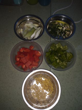 双椒腊舌步骤2
