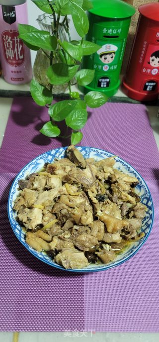 鹿茸菇蒸鸡步骤8