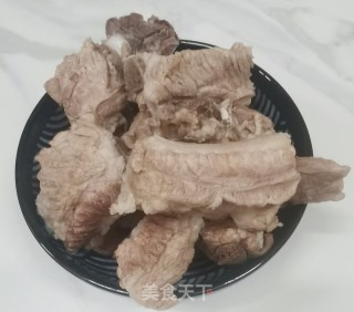 排骨炖花菇步骤5