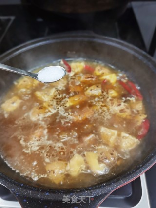 排骨炖花菇步骤14