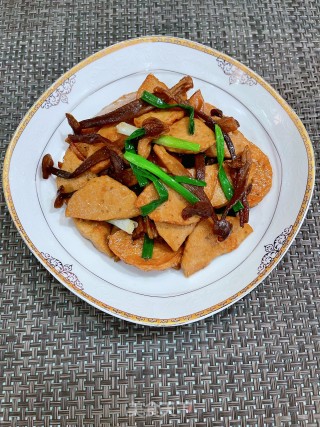 鹿茸菇炒肉饼步骤10