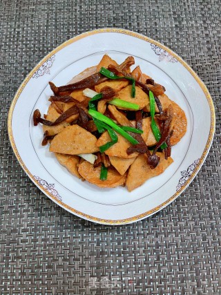 鹿茸菇炒肉饼步骤11