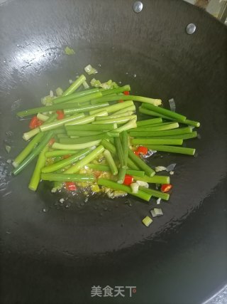 蒜苔炒香干步骤5 蒜苔炒香干步骤5