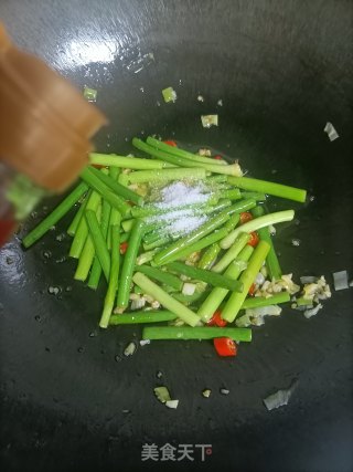 蒜苔炒香干步骤7 蒜苔炒香干步骤7
