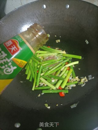 蒜苔炒香干步骤8 蒜苔炒香干步骤8