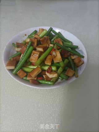 蒜苔炒香干步骤11 蒜苔炒香干步骤11