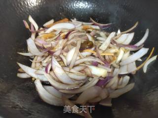 牛肉片泡菜拌饭步骤4