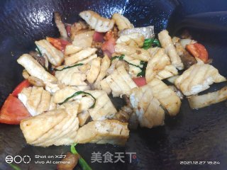 五花肉烧豆腐片步骤2