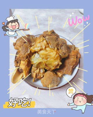 红烧大棒骨步骤7