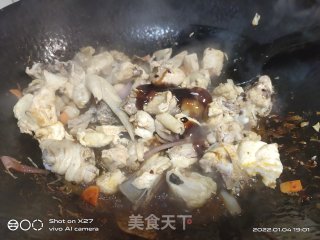 爆炒三黄鸡步骤7