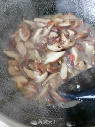 素炒香菇步骤5