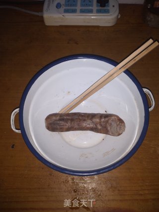 蒜香腊肠步骤4