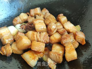 小炖肉焖豆角步骤1