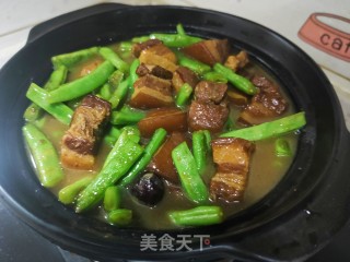 小炖肉焖豆角步骤10