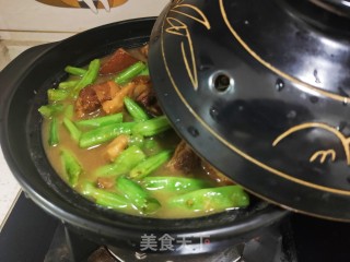 小炖肉焖豆角步骤11
