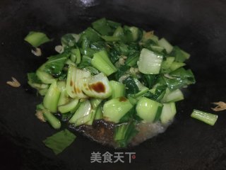 清炒小油菜步骤6