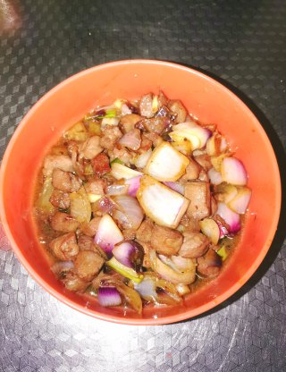 牛肉爆洋葱步骤6