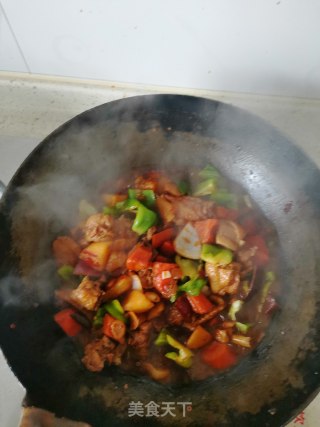 私房大盘鸡步骤8