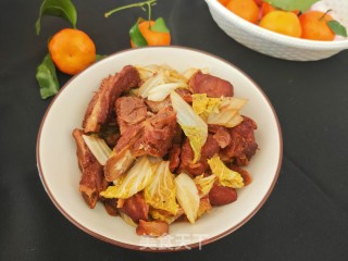 白菜烩排骨步骤7