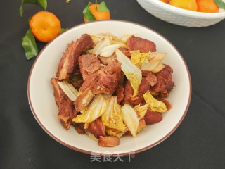 白菜烩排骨步骤8