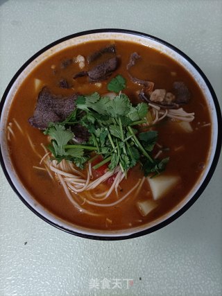 番茄土豆肥牛汤步骤14