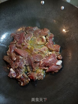 滑蛋牛肉步骤7