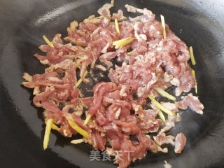 京葱炒肉丝步骤10