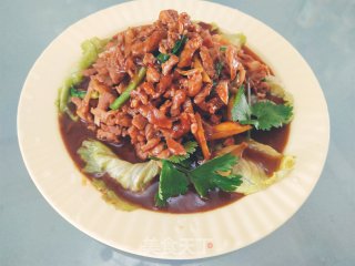 京葱炒肉丝步骤16