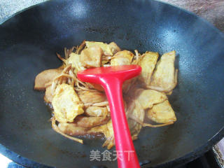 黄花菜蛋饺烧小素鸡步骤10