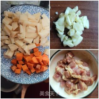 香辣藕丁步骤1