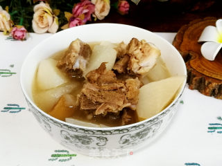 腊排骨炖萝卜步骤6