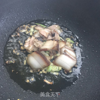 白菜粉条炖腊肉步骤8
