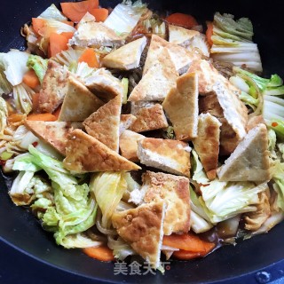 白菜粉条炖腊肉步骤11
