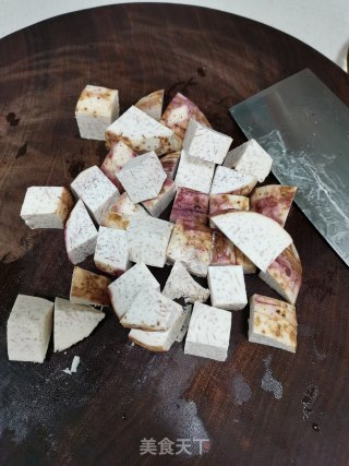 椒盐芋头排骨步骤2