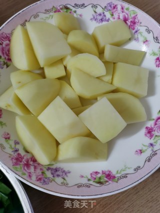 香菇土豆烧鸡肉步骤9