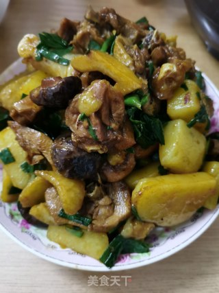 香菇土豆烧鸡肉步骤14