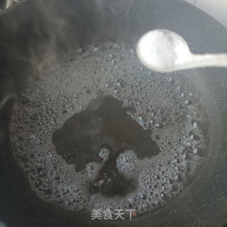 水炒鸡肝茼蒿步骤4