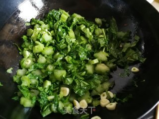 芥菜炒鸭蛋步骤6 芥菜炒鸭蛋步骤6