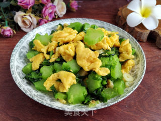 芥菜炒鸭蛋步骤8 芥菜炒鸭蛋步骤8