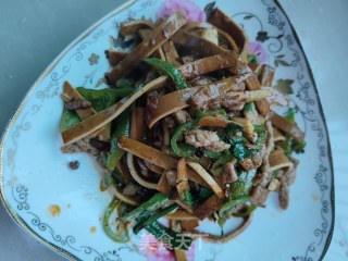 肉炒香干步骤10 肉炒香干步骤10