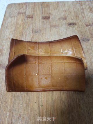 黄心菜炒豆腐干步骤3