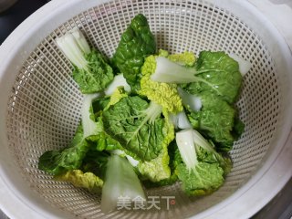 黄心菜炒白萝卜丝步骤2